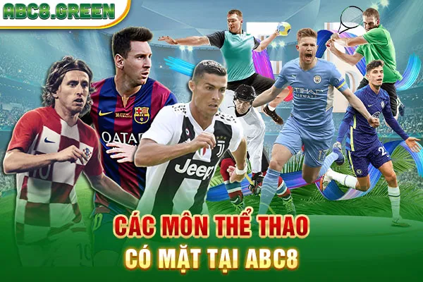 Các môn thể thao có mặt tại ABC8