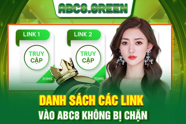 Danh sách các link vào ABC8 không bị chặn